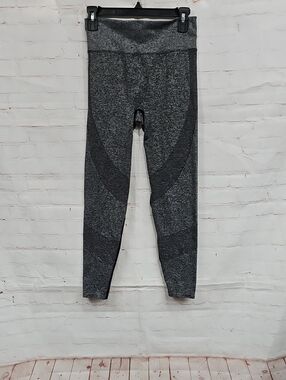 PINK Victoria's Secret Dark Gray & Charcoal High-Waist Leggings